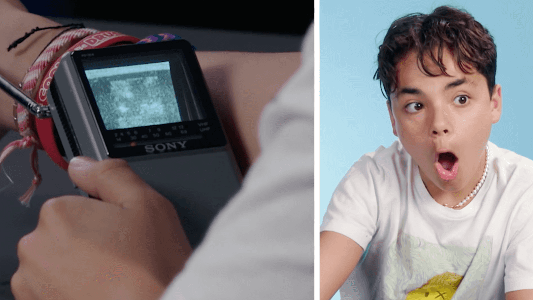 Watch how teens react to old technology.